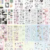 Corea del Sur Explosiones Pegatinas de Perro Blanco Ins Coreano Lindo Dibujo Animado Animal Pegatinas Creativas Tarjeta Goo Cuenta Manual Pegatinas Diy