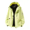 Chaqueta Tres en Uno para Hombre para Exteriores 2026, Otoño/Invierno, Impermeable Cortavientos Desmontable, Ropa de Senderismo para Parejas