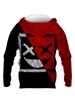 Um grande número de em estoque Europeu e Americano transfronteiriço novo AliExpress Pinduoduo impressão digital 3D casual casal camisola com capuz
