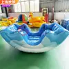 Balanza mecedora inflable de barco pirata para niños, equipo de juego de millón de pelotas oceánicas para padres e hijos, ventas directas de fábrica