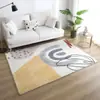 Alfombra de imitación cachemir al por mayor del fabricante Alfombra nórdica minimalista para sala de estar Alfombra para dormitorio junto a la cama Cobertura total Alfombra suave Felpudo