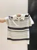 Camisa Feminina de Manga Curta Estilo Suave Novo Estilo de Verão, Camiseta Fashion e Versátil que Marca a Cintura para Mulheres 11652