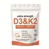 Nuevo Producto Tk Amazon Venta Caliente Transfronteriza Vitamina D3K2 Cápsulas Blandas Vitamind3+K2 Aprobado por Fábrica para OEM