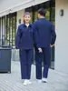 Traje de Algodón Puro para Primavera y Otoño Ropa de Trabajo Ropa de Trabajo de Algodón Puro para Primavera y Otoño Ropa de Taller Fábrica Algodón Puro Color Caqui Se Puede Añadir con Tiras Reflectantes