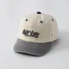 Gorra de Béisbol para Bebés Niños y Niñas, Gorra con Visera de Pato para Protección Solar Primavera y Otoño, Sombrero de Sol con Bordado, Ala Ancha, Gorra para Niños Pequeños para Verano