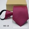 Corbata Formal de Negocios para Hombre con Cremallera Fácil de Jalar y Conveniente Corbata Uniforme con Corbata Perezosa Fabricante Stock Listo Venta al por Mayor