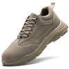 Zapatos de seguridad transfronterizos de acero Baotou, primavera y otoño, transpirables, desodorantes, ligeros, antiaplastamiento y antipuñaladas, zapatos de seguridad para el tiempo libre en obras de construcción.
