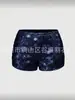 2026 Europeos y Americanos Transfronterizos Amazon Shein Punk para Mujer Sexy de Cintura Ultra Baja Brillantes Lentejuelas Mini Shorts
