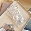 Funda de teléfono Letra de Gato adecuada para Apple 17pm, iPhone 18 Pro transparente, 15 marrón retro caricatura, 16 funda suave