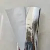 Tela tejida laminada, fabricante de lonas de PE, tela para cortina de puerta de granja de ganado, película recubierta impermeable y a prueba de humedad, película recubierta de aluminio, cubierta de suelo para embalaje, venta al por mayor