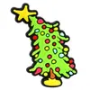Parches de Goma Suave de PVC Navideños Transfronterizos para Fundas de Teléfono, Accesorios DIY para Ropa, Decoraciones Planas Navideñas de Dibujos Animados