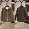 Moda casual de otoño versátil de alta gama elegante diseño a cuadros moderno genial y elegante chaqueta para hombre