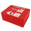 Caixa de Presente Dobrável, Caixa de Presente Elegante Personalizada, Caixa de Embalagem, Caixa de Presente Elegante Personalizada com Tampa Flip-Top para Perfume, Papel Cosmético Personalizado