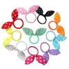 Diadema de Orejas de Conejo Anillo de Toalla Cuerda de Pelo de Conejo Banda de Goma Diadema de Lazo de Tela Banda de Goma Accesorios para el Cabello Hecho a Mano