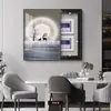 Pintura Decorativa Vertical de Lujo Ligero para Caja de Medidor Eléctrico, Pintura Decorativa Simple de Cubierta para Caja de Distribución, Caja de Corriente Débil y Caja de Interruptores Automáticos - Galería de Pinturas Qiao Jia