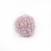 Disponibles al por mayor y hechos a medida: Pompones de pelo sintético de oso de peluche coloridos de 4-5 cm para manualidades, zapatos, sombreros y bolsos
