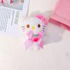 Pequeño colgante de peluche, regalo DIY, linda joyería pequeña, regalo creativo para mujer, colgante para estudiante, regalo por lotes, llavero