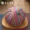 Lana pura de color hermoso, tejida a mano con hilo de grosor medio para suéteres, bufandas, gorros y muñecas