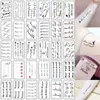 Calcomanías de Tatuaje Impermeables y de Larga Duración Estudiantes Femeninas Lindas Artificiales Pequeñas Frescas Clavícula Dedo Estilo Hyuna Tatuaje de Dibujos Animados