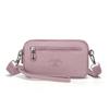 Nova Bolsa Feminina 2025 Multicompartimento Bolsa para Celular Bolsa para Cartões Bolsa de Ombro Único Transversal Feminina Versátil Tendência Estilo Coreano Pequena Bolsa Quadrada