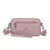 Bolsa de Ombro Transversal para Celular, Moedas, Porta-Cartões de Nylon com Múltiplos Compartimentos, Portátil, Versátil, Grande Capacidade, para Mulheres