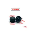 Tampão de Cabeça Redonda, Tampão de Bola Semicircular, Tampão de Vedação para Tubo de 16-32mm, Base de Pé Antiderrapante de Vedação, Tampão Interno à Prova d'Água