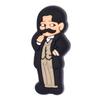 Miércoles Addams Transfronterizo Charms para Zapatos de Goma Suave de PVC Accesorios
