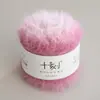 Diretamente do Fabricante, Fio de Lã Mista Longo Peludo para Chapéus, Cachecóis e Roupas Kits de Material para Tricô à Mão