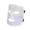 Dispositivo de Mascarilla Facial de Luz Roja y Azul, Mascarilla Grande de Luz Led, Dispositivo de Belleza Facial, Instrumento de Mascarilla de Silicona Led Portátil para Uso en Casa