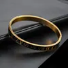 Pulseira em Camadas Olho de Deus Cruz Aço Inoxidável Masculina High-End Preto Óleo Numeral Romano Pulseira de Argola Pulseira Acessórios Pulseira Feminina