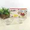 Conjunto de Tigelas de Vidro Diamante Cristal de 26 peças tigela para salada de frutas presente de promoção de feriado Tigela