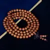 Kino Palosanto Sándalo Verde Ébano Pulsera Pulsera de Cuentas de Oración Fábrica Venta al por Mayor Artesanías de Madera Adornos Wenwan Cuentas de Madera Hombres
