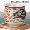 Cerámica Kung Fu Taza Pequeña de Té Juego de Tazas de Té para el Hogar Taza de Degustación de Té Juego de Té Individual Arena Púrpura Flor de Nieve Juego de Té Taza de Maestro Celadón