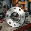 Brida Forjada de Placa Plana para Soldadura a Tope de Acero al Carbono Estándar Nacional Brida Química de Acero Inoxidable 304 con Cuello Pieza de Brida para Soldadura a Tope