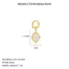Nuevo Collar de Perlas de Plata de Ley S925 de Alta Gama, Colgante de Piedra Lunar y Estrella DIY para Mujer, Joyería con Colgante Individual Desmontable