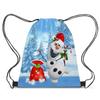Amazon Nuevo Paquete de Llegada Bolsa de Regalo de Navidad de Bolsillo Bolsa de Regalo de Dulces de Navidad Cordón Doble Hombro Bolsa de Almacenamiento con Logotipo