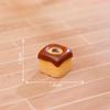 Simulação criativa comida e jogar realista pão bolo ponto modelo micro paisagem DIY decoração acessórios miniatura pequenos ornamentos