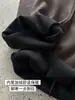 Pantalones Casuales Rectos Versátiles Cómodos de Cintura Alta Elásticos con Textura Estilo Coreano Ns para Mujer Invierno Nuevo Estilo 2141