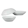 Prato de Condimento de Porcelana Branca Atacado, Prato Redondo para Temperos, Prato Chinês para Condimentos, Pratinho, Prato para Molho de Soja, Cerâmica Pronta com Prato para Vinagre