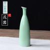 Vendas diretas da fábrica Longquan celadon Chinês criativo cerâmica decoração para casa simples japonês longo vaso de flores