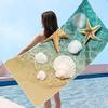 Toalla de Playa Surf de Impresión por Transferencia de Calor de Fábrica de Origen Personalizada Soporte para Fans Transfronterizo Toalla de Baño de Playa de Microfibra