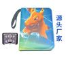 Fabricante Original Libro de Cartas Pokemon 4 Compartimentos Cremallera Hojas Sueltas Bolsa de Almacenamiento Portátil para Tarjetas Libro de Colección de Cartas Pokemon