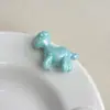 Color Sólido Acrílico Galvanizado UV Pony DIY Agujero Recto Cuentas Cadena de Teléfono Bolso Colgante Llavero Accesorio Materiales