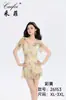 Cai Fei 26153 modelo nuevo traje de baño de una pieza para mujer con falda y shorts planos, que oculta el abdomen y adelgaza, conjunto de traje de baño de verano