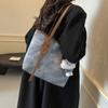 Bolsa Tote Portátil de Gran Capacidad para Viajes Diarios Bolsa Transfronteriza para Mujer Otoño Nueva Moda Retro Coreana Bolso de Hombro