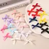 Venta caliente transfronteriza cinta multicolor cinta lateral pinza para el pelo pequeña lazo pinza de pico de pato trenzado dulce dopamina accesorios para el cabello niña
