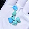 Acessório DIY de Contas Azuis Turquesa de Magnésio Companheiro Mineral para Artesanato e Brincadeiras com Contas Bodhi de Estrela e Lua e Contas Discípulo da Nuvem