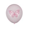 Globo Temático de Mariposa Rosa Morada Globo con Estampado de Mariposa Arreglo de Boda Globo de Fiesta Globo de Puesto de Mercado Nocturno
