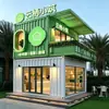 Customização Criativa de Casa Contêiner Xinghua Pequim, Loja Móvel Famosa na Internet, Casa Móvel Produto Acabado Diretamente do Fabricante