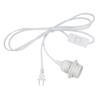 Suministro de enchufe de cable de interruptor 303 no estándar, portalámparas E27, enchufe para comercio exterior, cable al por mayor, cable de alimentación de 1.8 metros